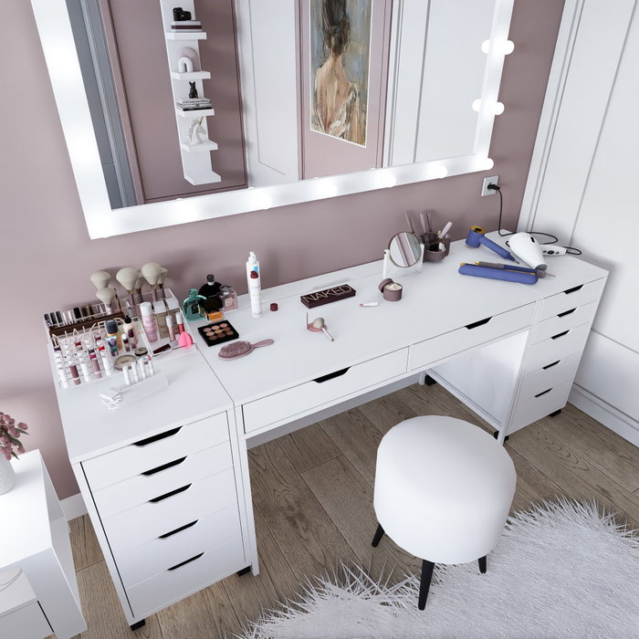 Hanah Home Duru 1600-55 Blanco mate Hanah Home Duru 1600-55 Blanco mate